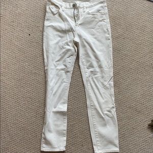 Madewell White Jeans